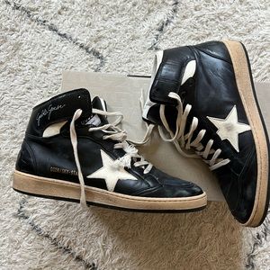 Golden goose sky star high tops